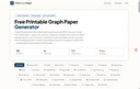 Printable Graph Paper Logo