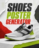 Shoes Poster Generator Logo