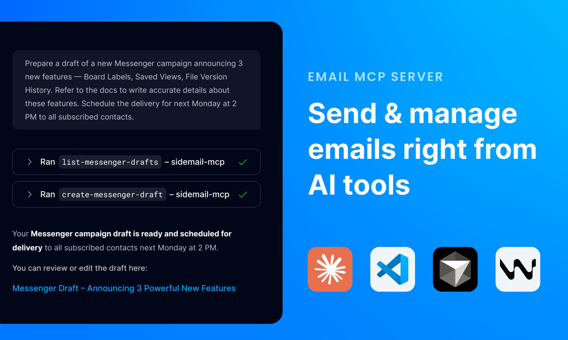 Sidemail MCP - Product Image