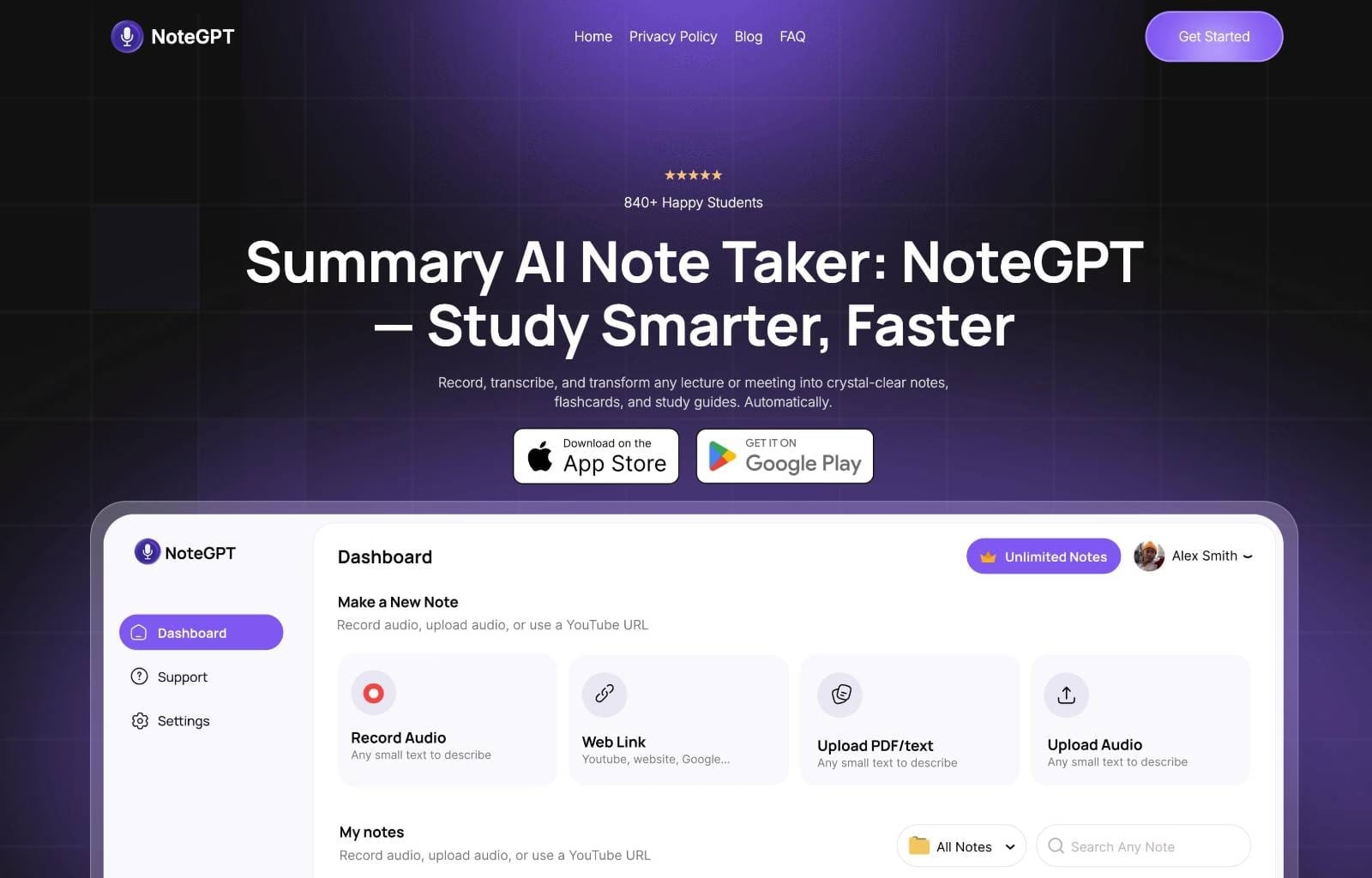NoteGPT - Product Image