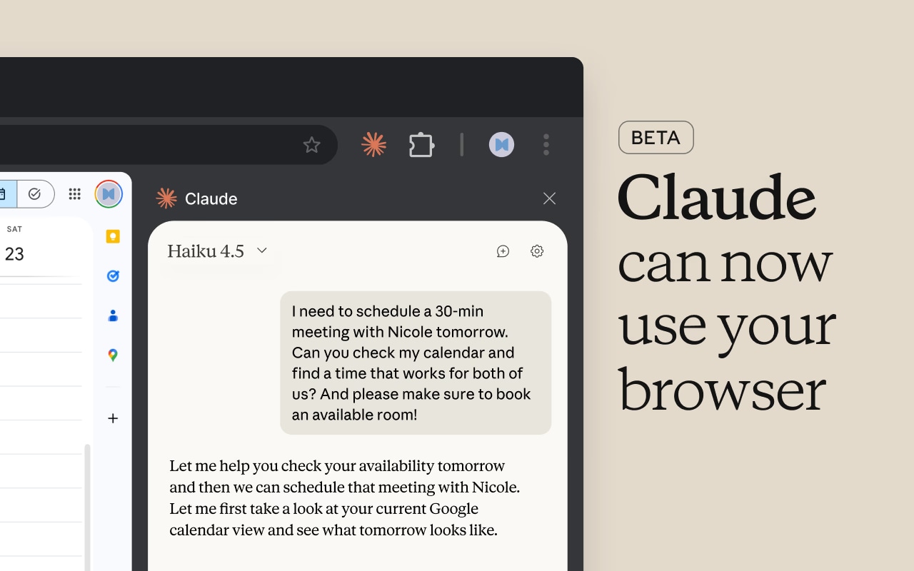 Claude in Chrome - Product Image