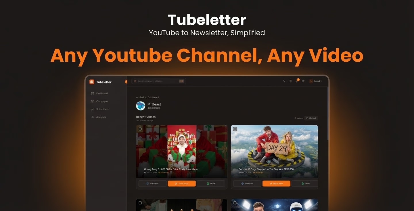 Tubeletter - Product Image