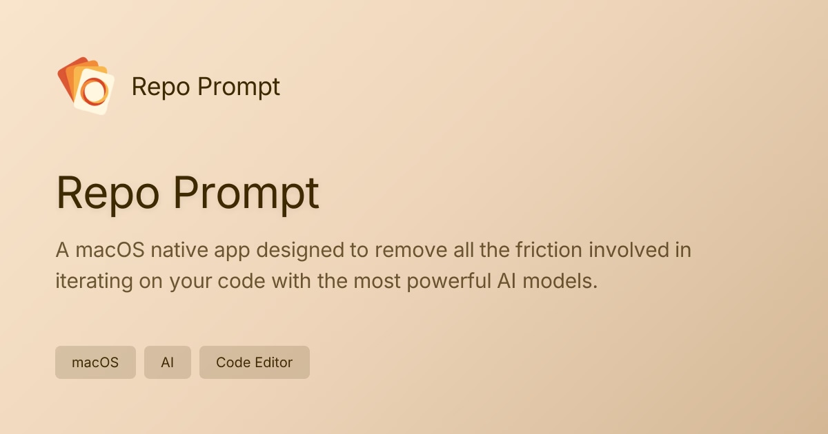 Repo Prompt - Product Image