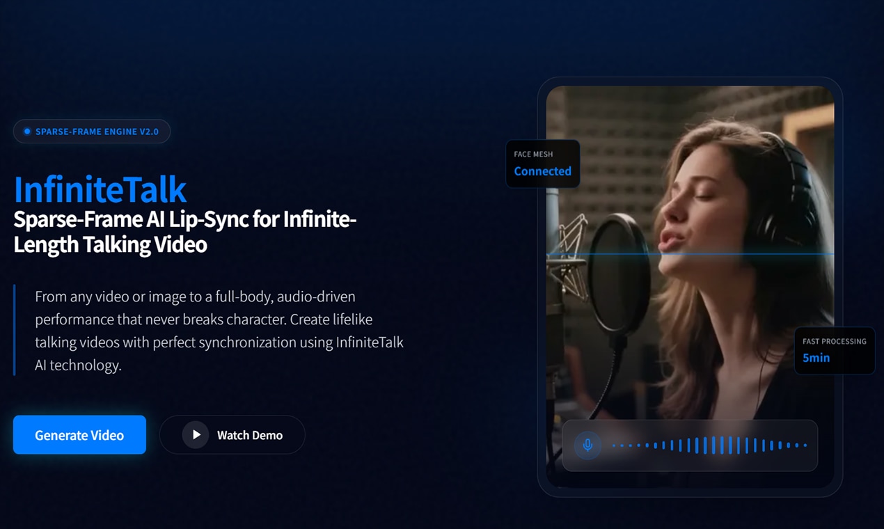 InfiniteTalk AI - Product Image