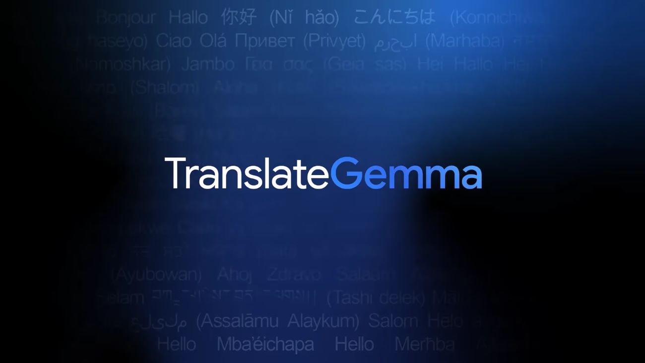 TranslateGemma - Product Image