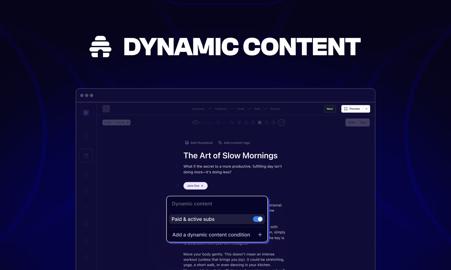 Dynamic Content by beehiiv - Product Image