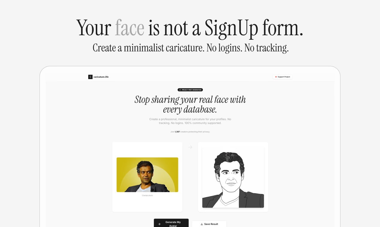 caricature.life - Product Image