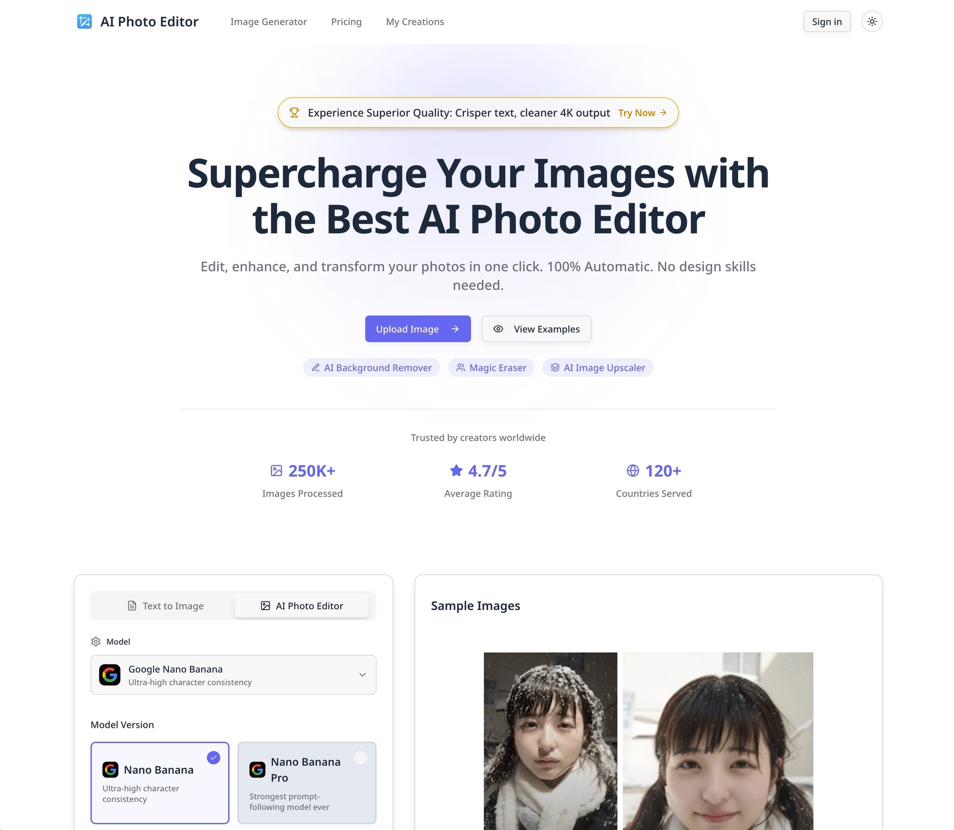 AI Photo Editor - Online AI Image Editor & Enhancer - Product Image
