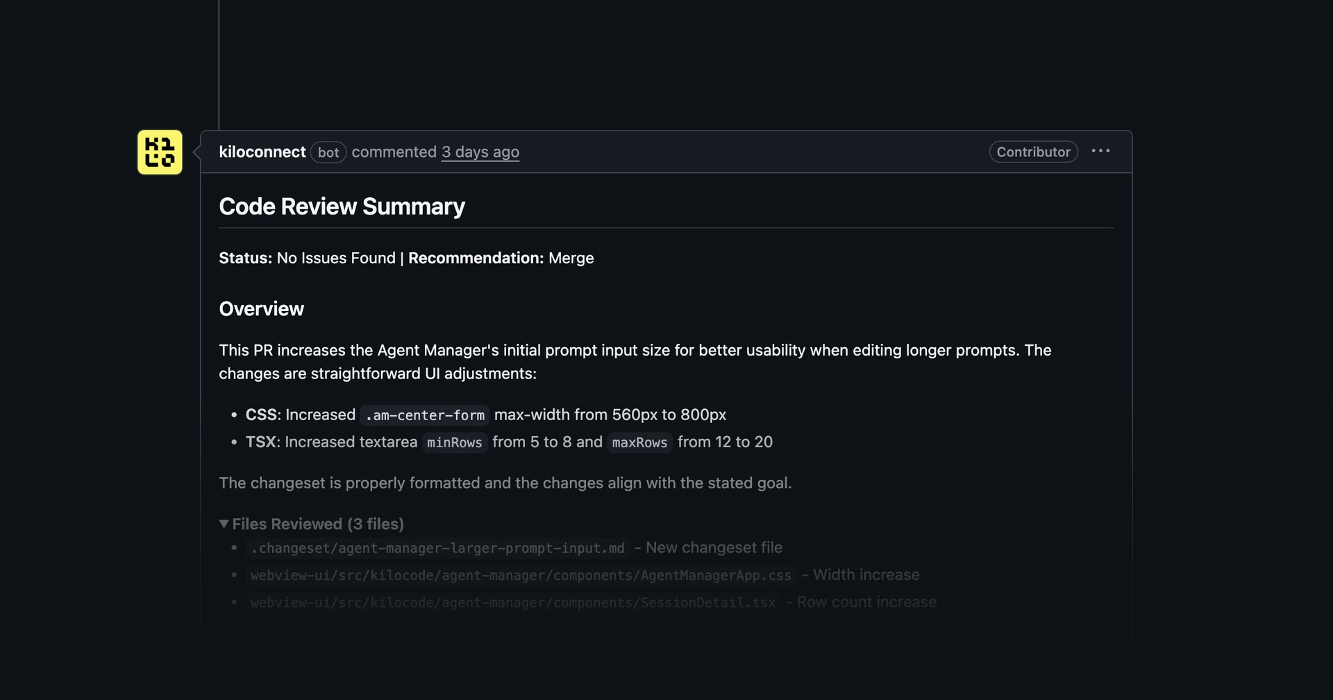Kilo Code Reviewer - Product Image