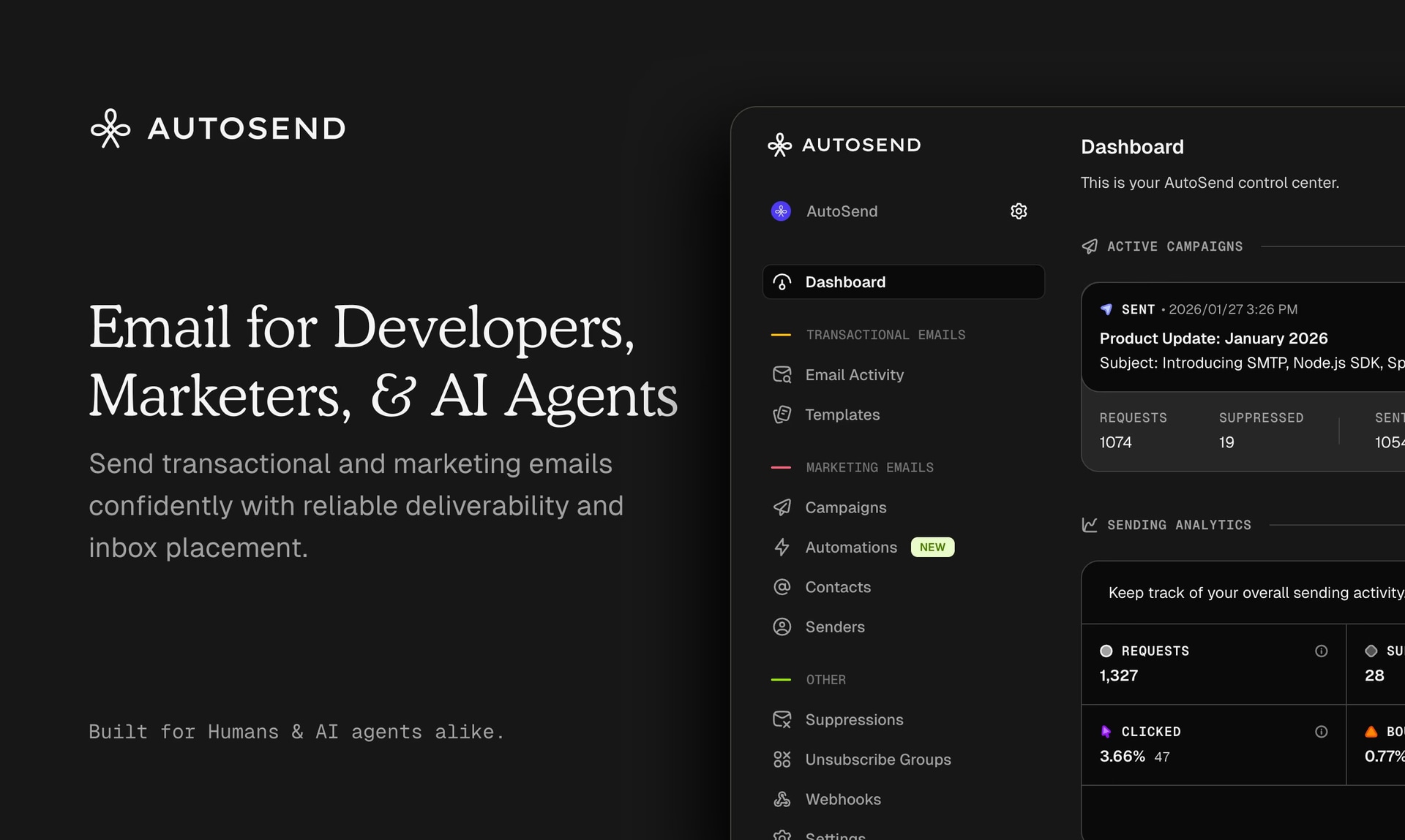 AutoSend - Product Image