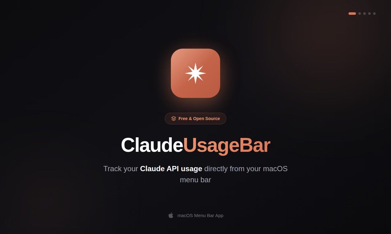 ClaudeUsageBar - Product Image