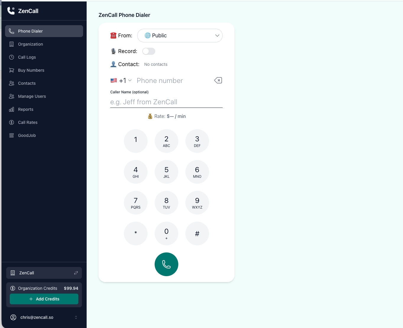 ZenCall - Product Image