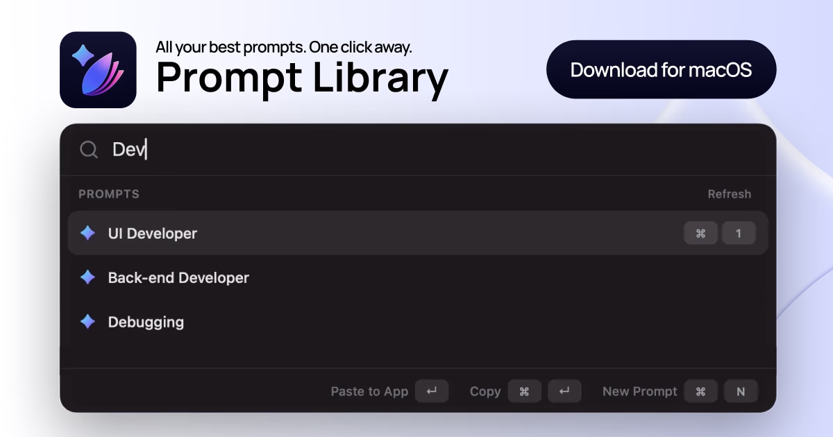 Prompt Library - Product Image