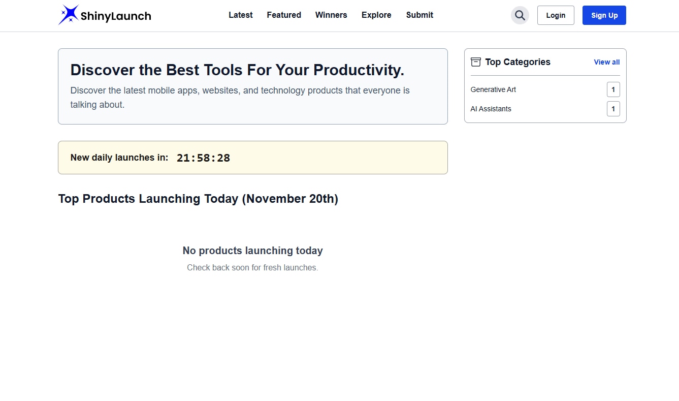 ShinyLaunch - Product Image