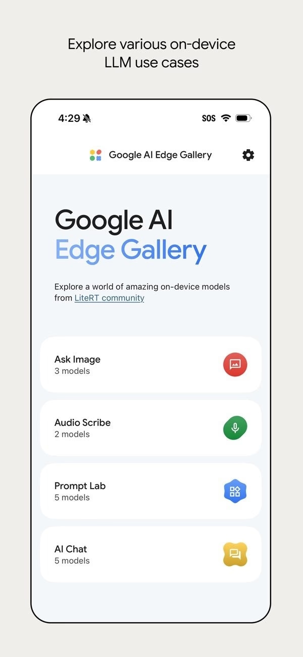 Google AI Edge Gallery - Product Image