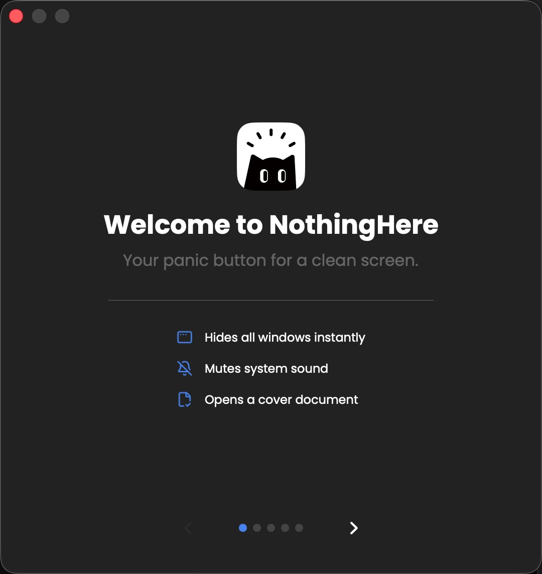 NothingHere - Product Image