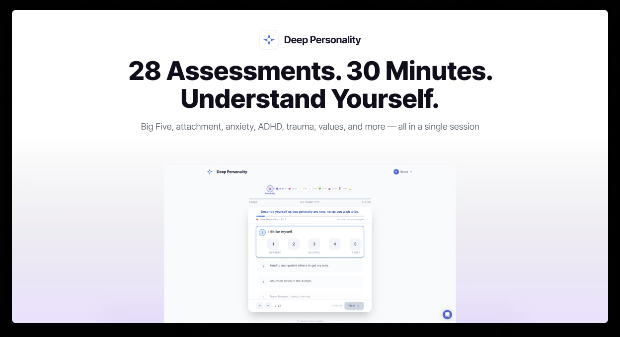 Deep Personality - Product Image