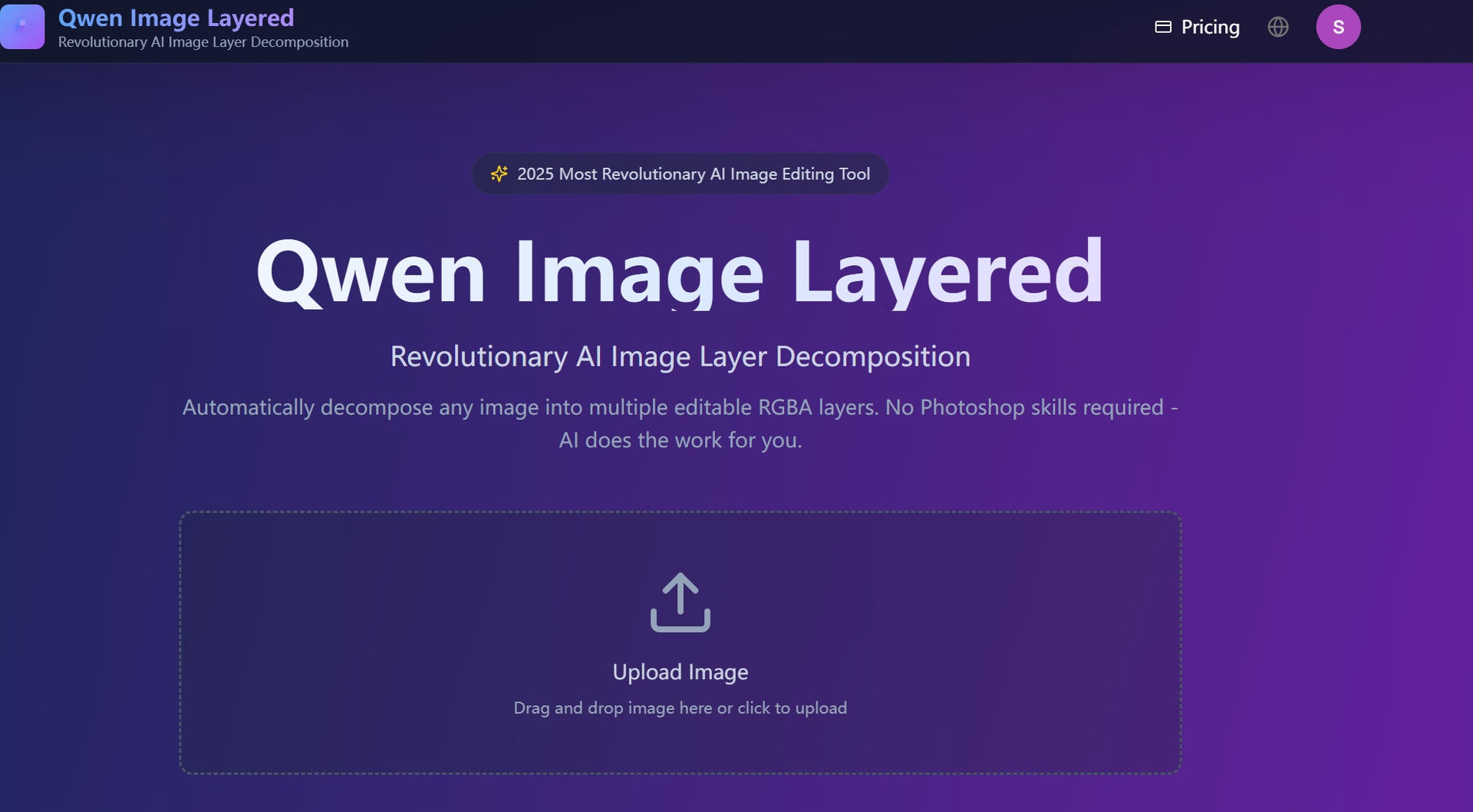 Qwen Image Layered - Product Image