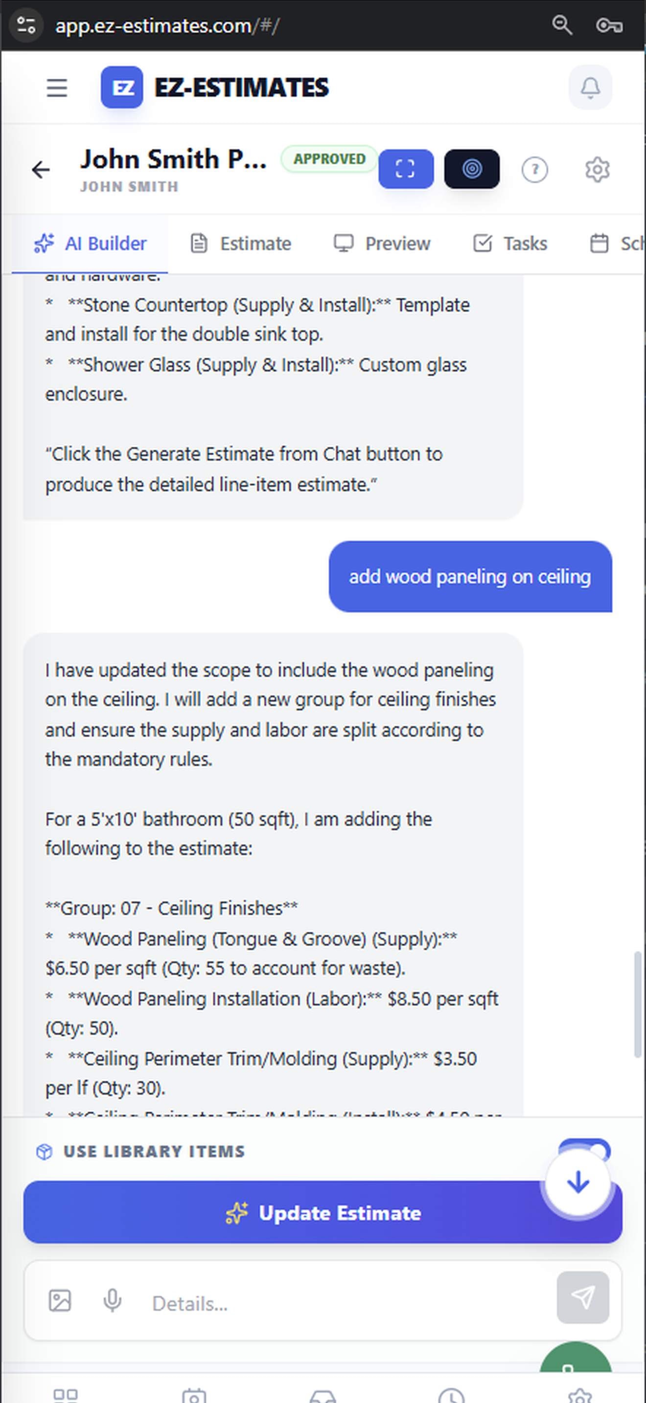 EZ-Estimates - Product Image