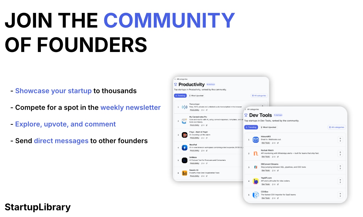 StartupLibrary - Product Image