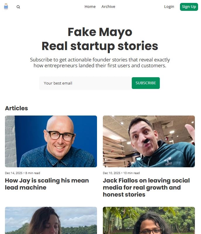 Fake Mayo - Product Image