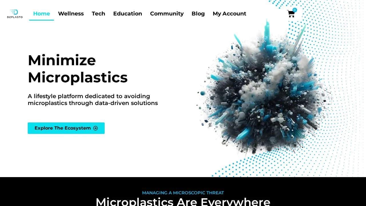 Microplastic Intake App - Product Image