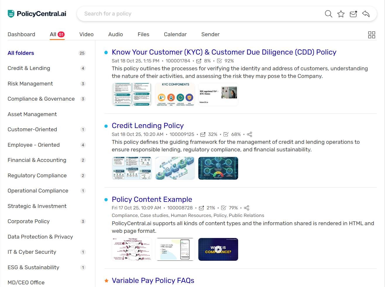 PolicyCentral.ai - Product Image