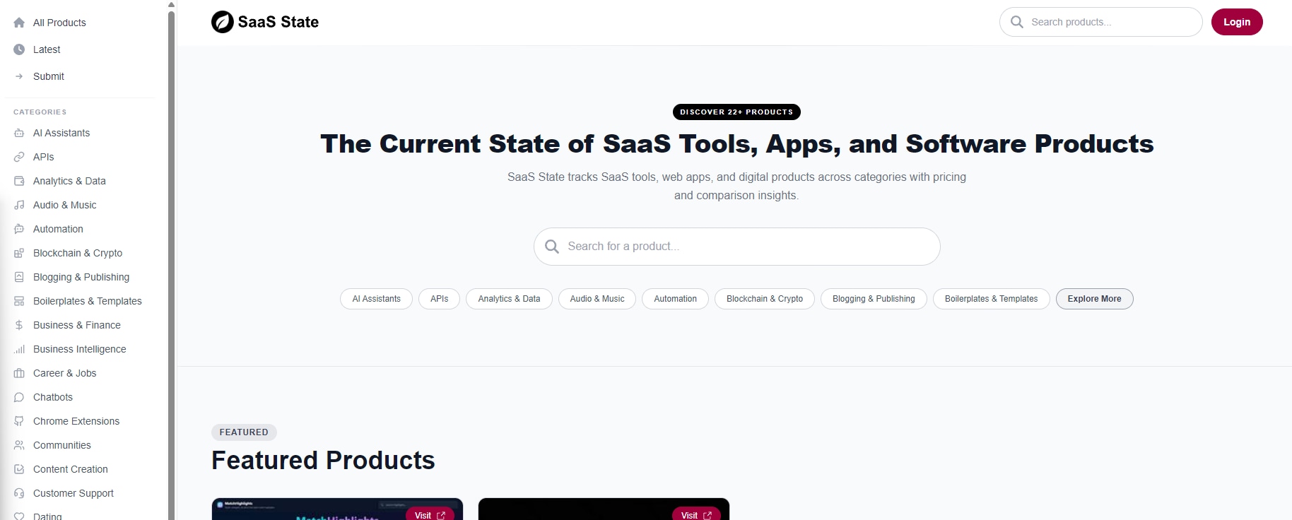 SaaS State - Product Image