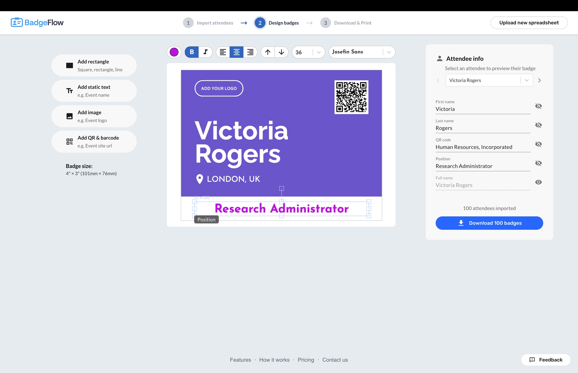 BadgeFlow - Product Image