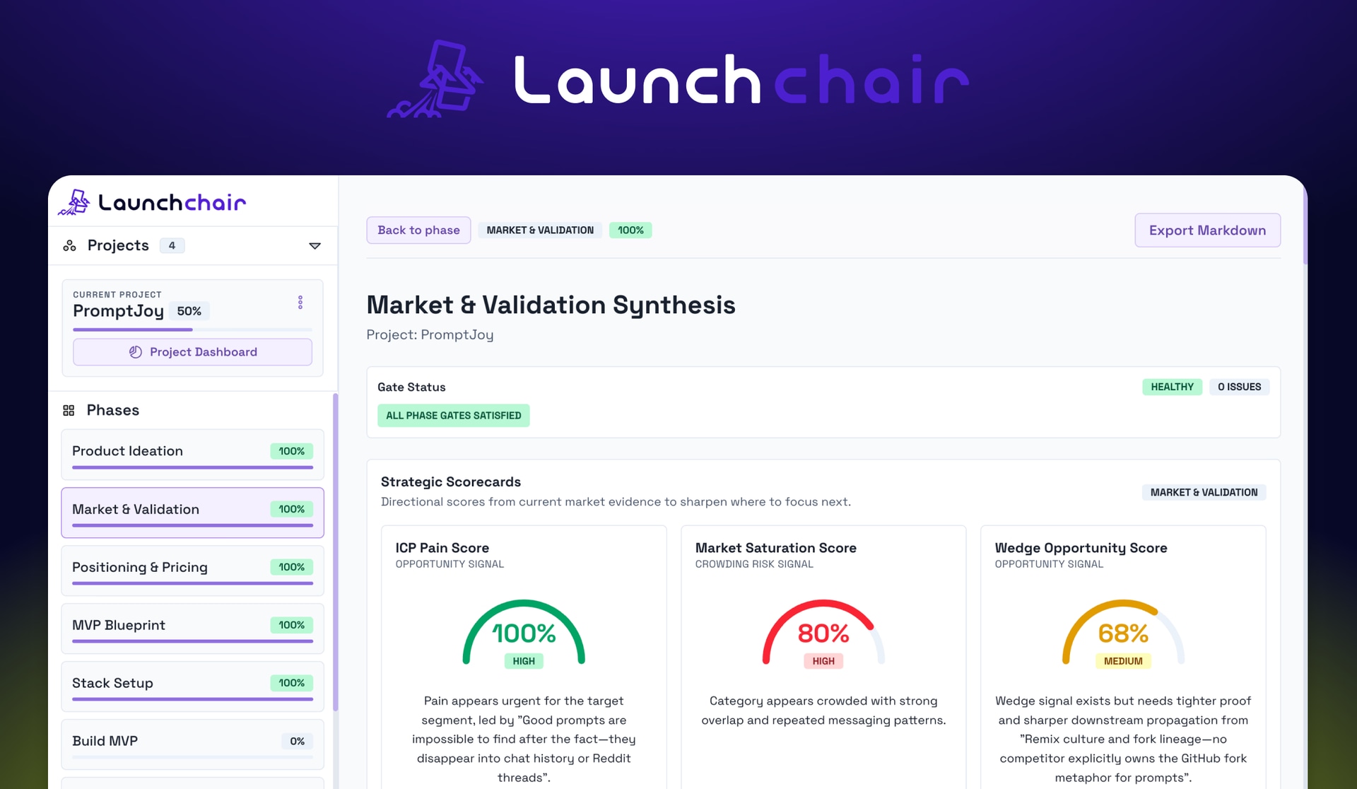 LaunchChair - Product Image