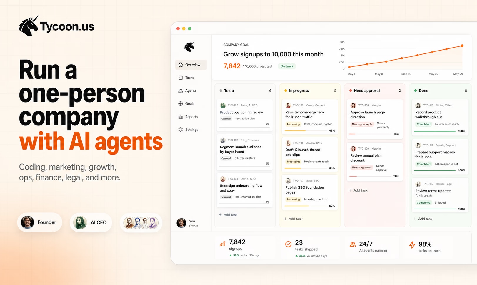 Tycoon AI  - Product Image