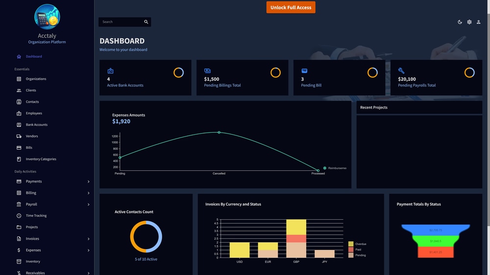 Acctaly - Product Image