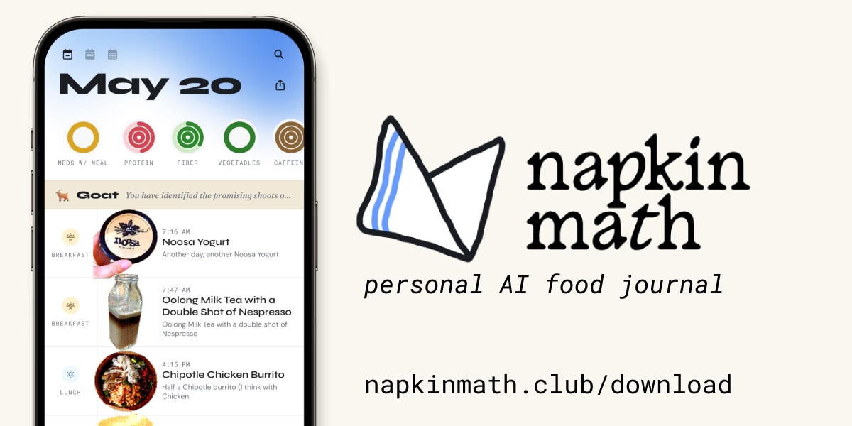 Napkin Math - Product Image