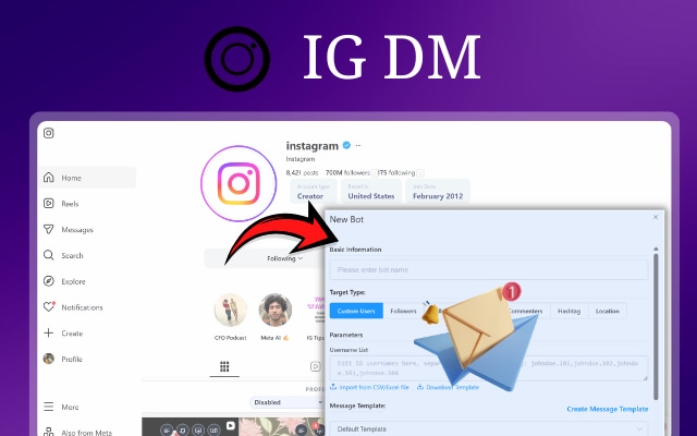 IG DM - Product Image