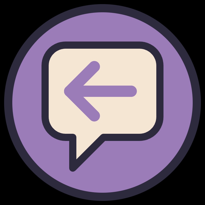Backreply logo