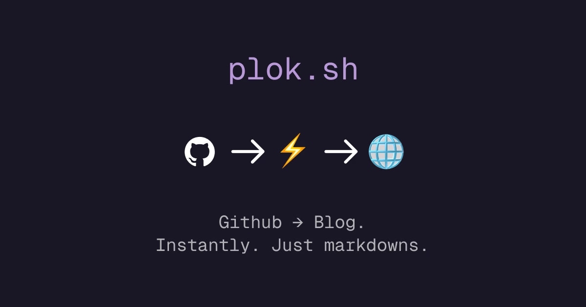 plok.sh - Product Image