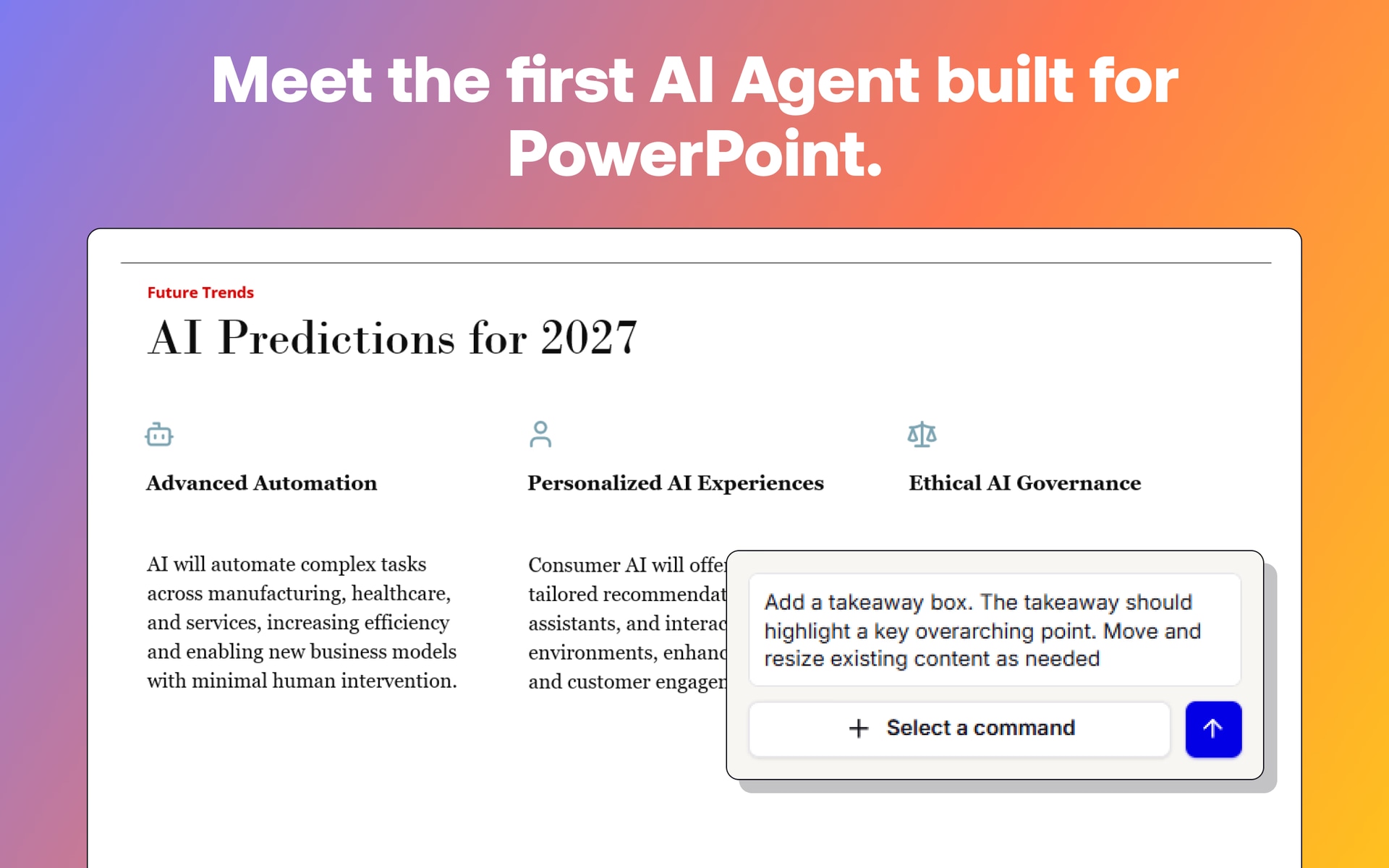 Plus AI Presentation Agent - Product Image