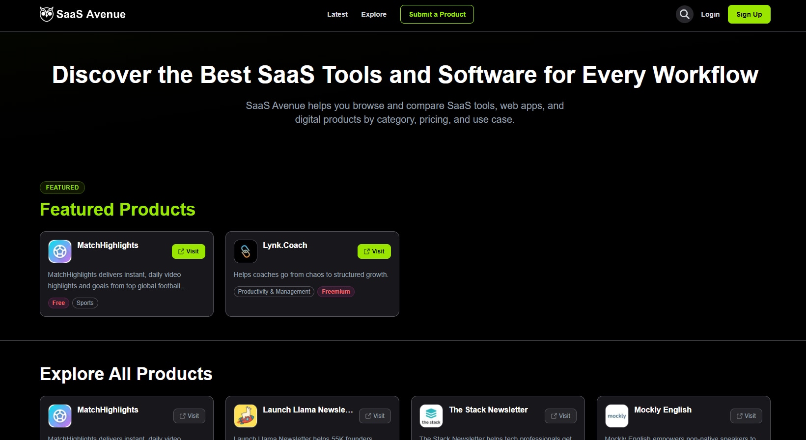 SaaS Avenue - Product Image