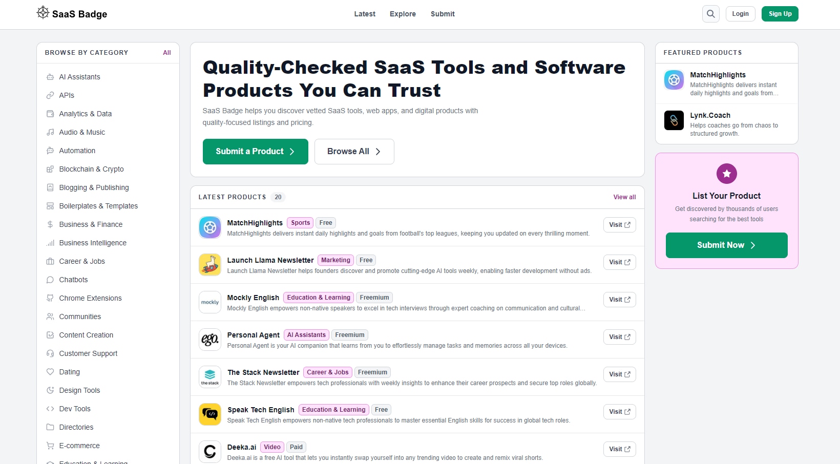 SaaS Badge - Product Image