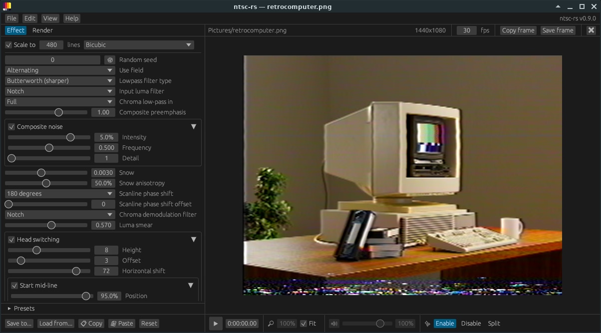 NTSC-RS - Product Image