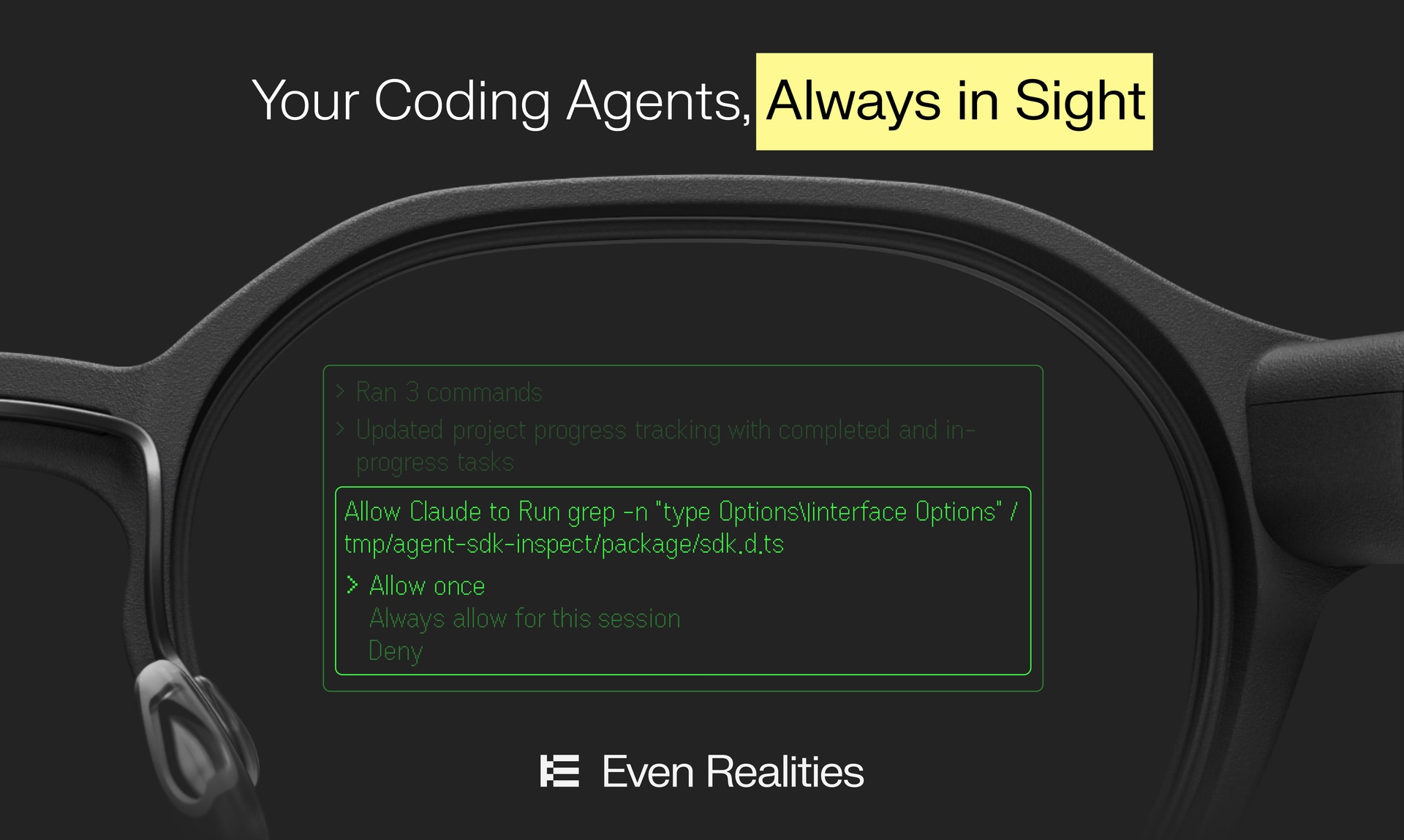 Terminal Mode by Even Realities - Product Image