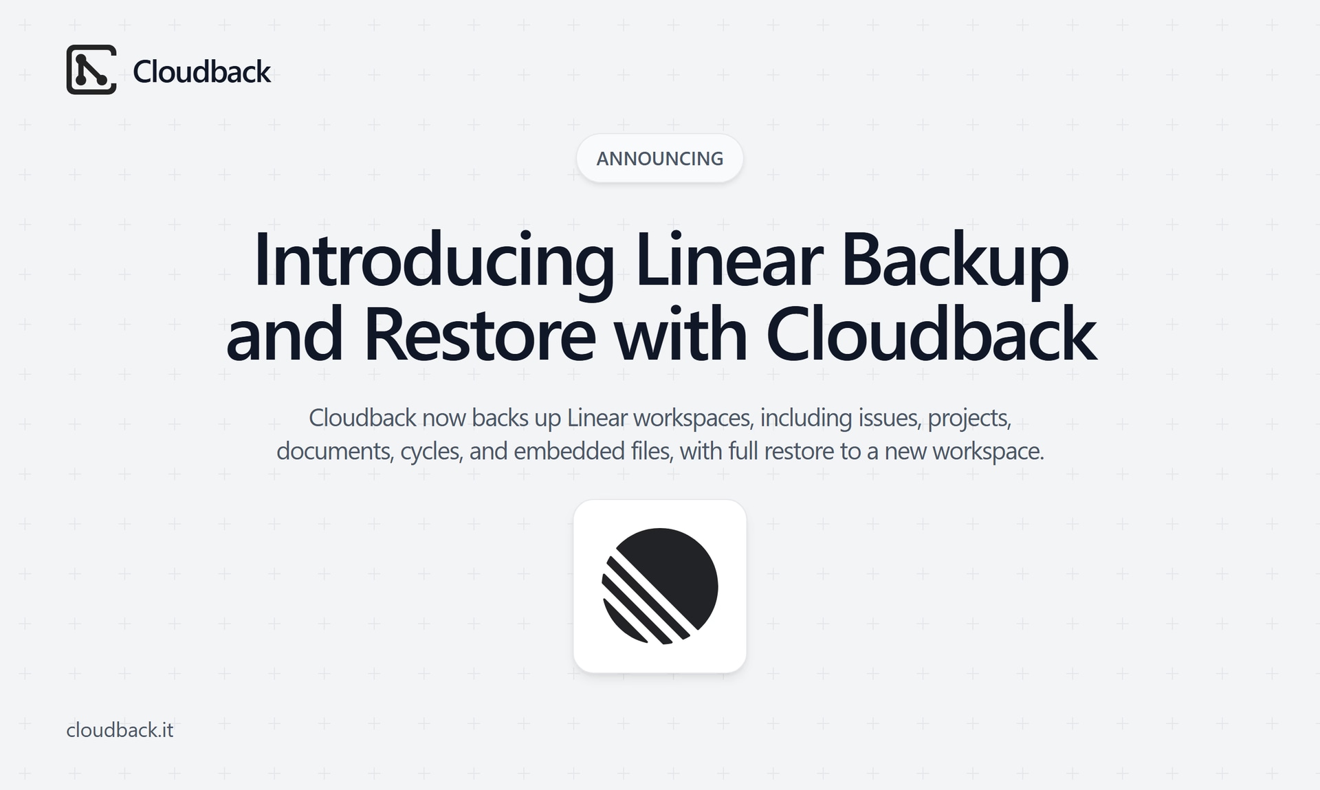 Cloudback for Linear - Product Image