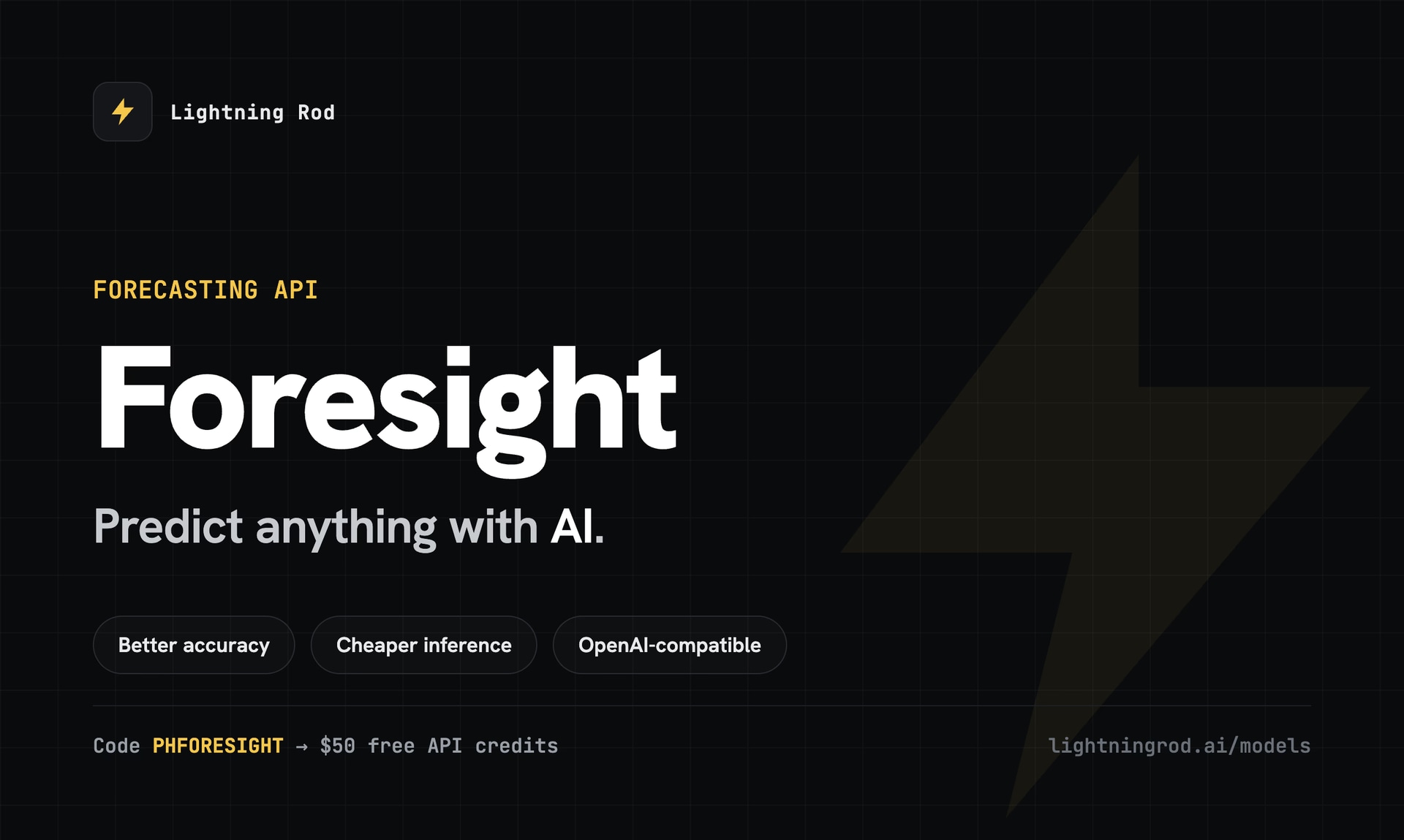 Foresight by Lightning Rod - Product Image