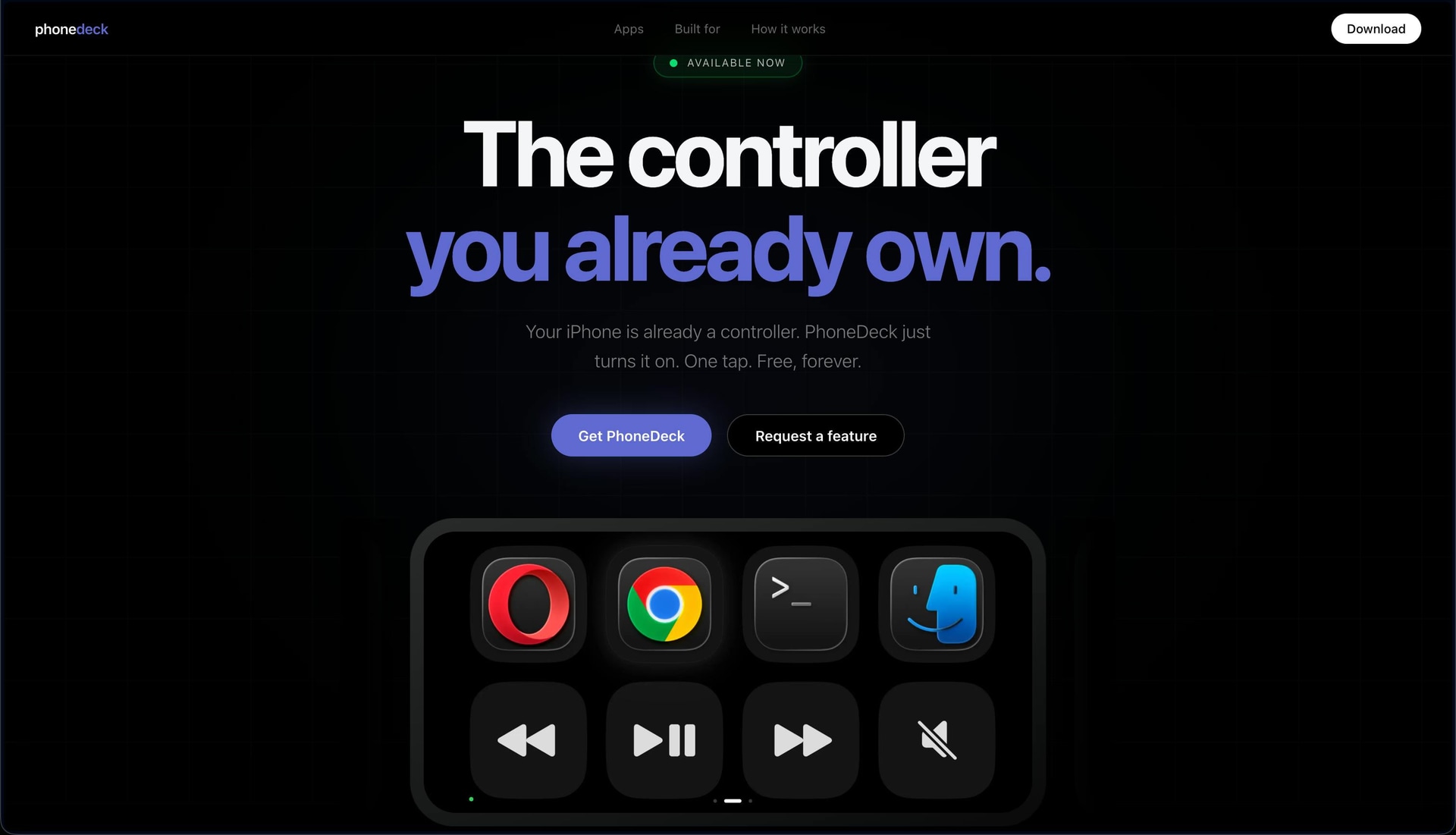 PhoneDeck - Product Image